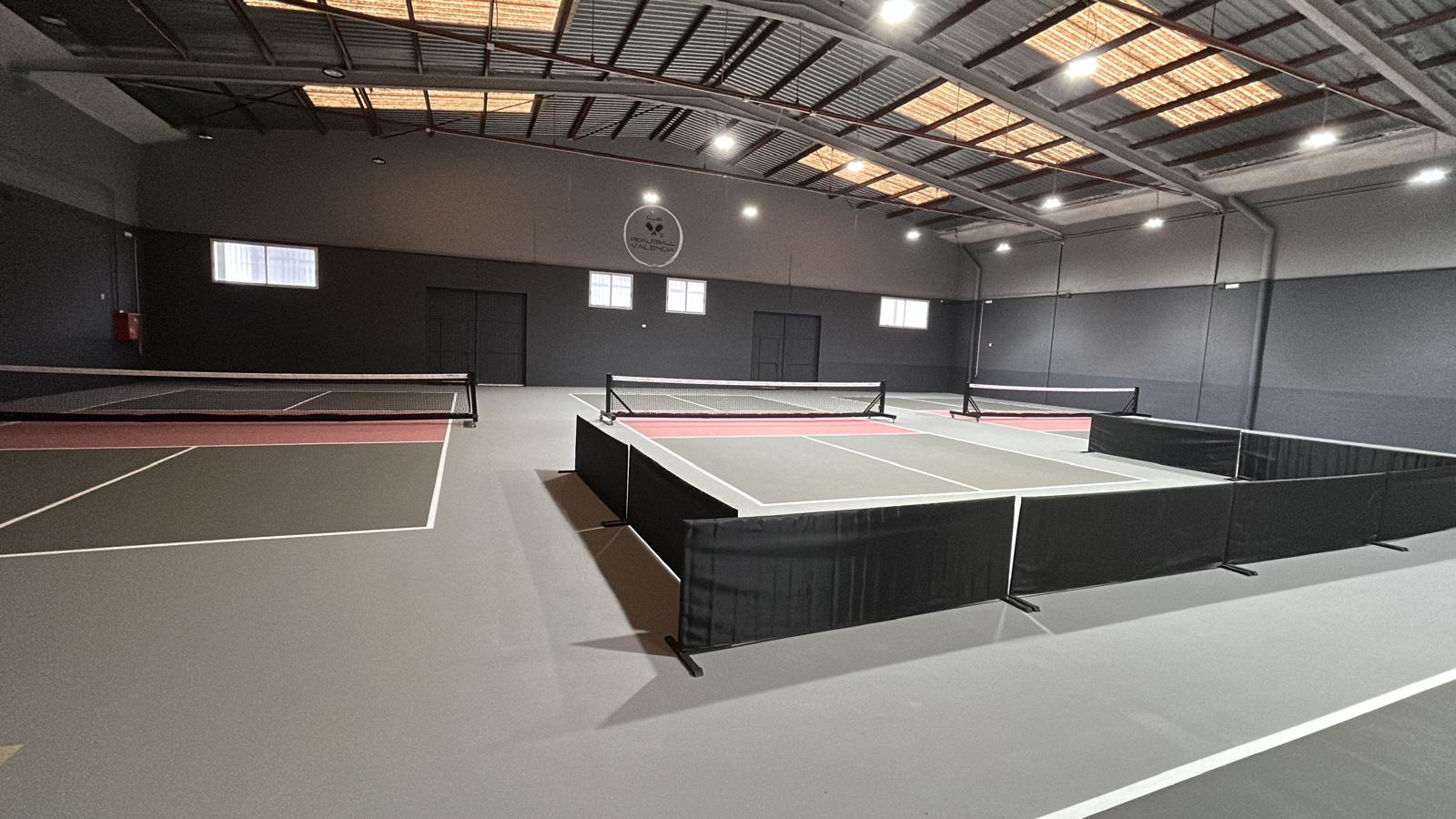 pista pickleball indoor Valencia