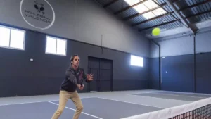 Jose jugando al pickleball